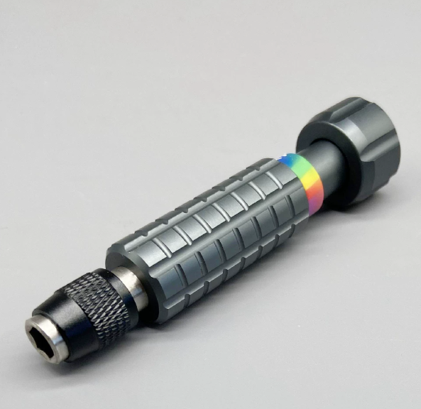 Speed Pourer Cap - 다목적 6.35mm 드라이버 핸들, 전체 알루미늄