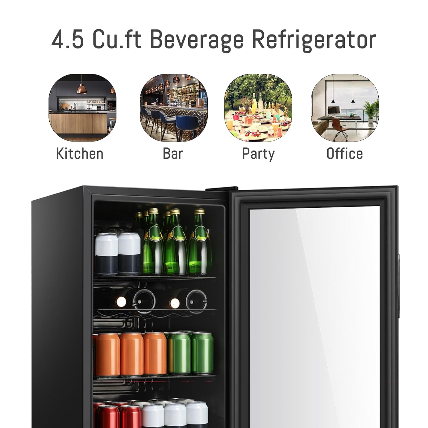 4.5 cu.ft 음료 냉장고, 맥주, 탄산음료, 와인 - Home Bar And Fridge 리뷰 및 가격