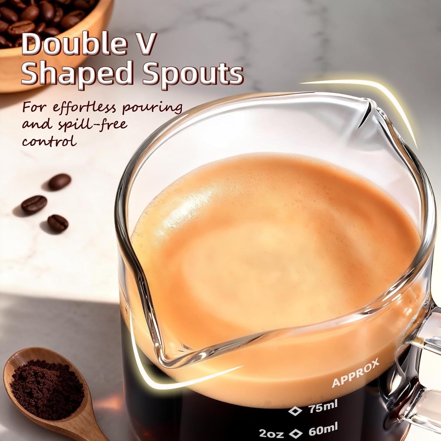 1/2개 에스프레소 컵 2.5oz 에스프레소 샷 글라스 - Home Bar Set 리뷰 및 가격
