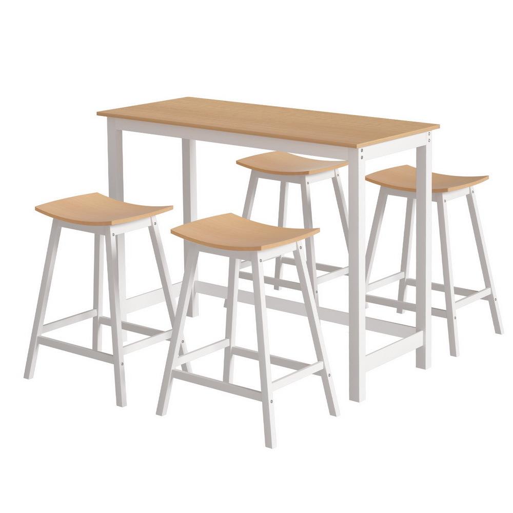 원목 바 테이블과 스툴 세트, 식탁, 주방 의자, 카페 - Home Bar Stools 리뷰 및 가격