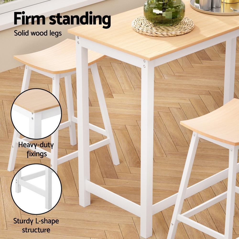 원목 바 테이블과 스툴 세트, 식탁, 주방 의자, 카페 - Home Bar Stools 리뷰 및 가격