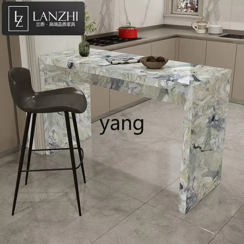 CX 라이트 럭셔리 거실 록 슬랩 바 카운터 파티션 식 - Home Bar Setup 리뷰 및 가격