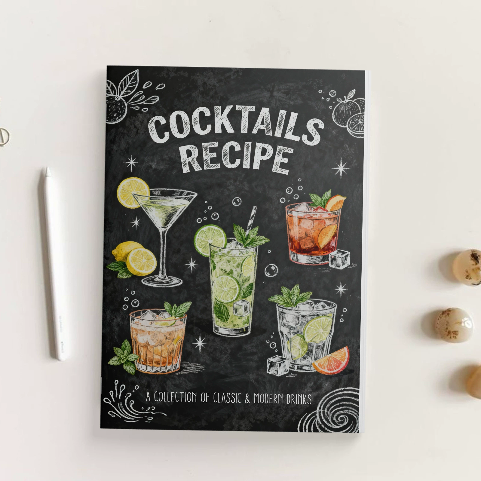 칵테일 레시피: 클래식 및 현대적인 음료 모음집 초보자 - Cocktail Recipe Book 리뷰 및 가격